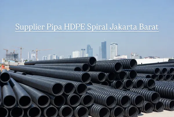 Supplier Pipa HDPE Spiral Jakarta Barat